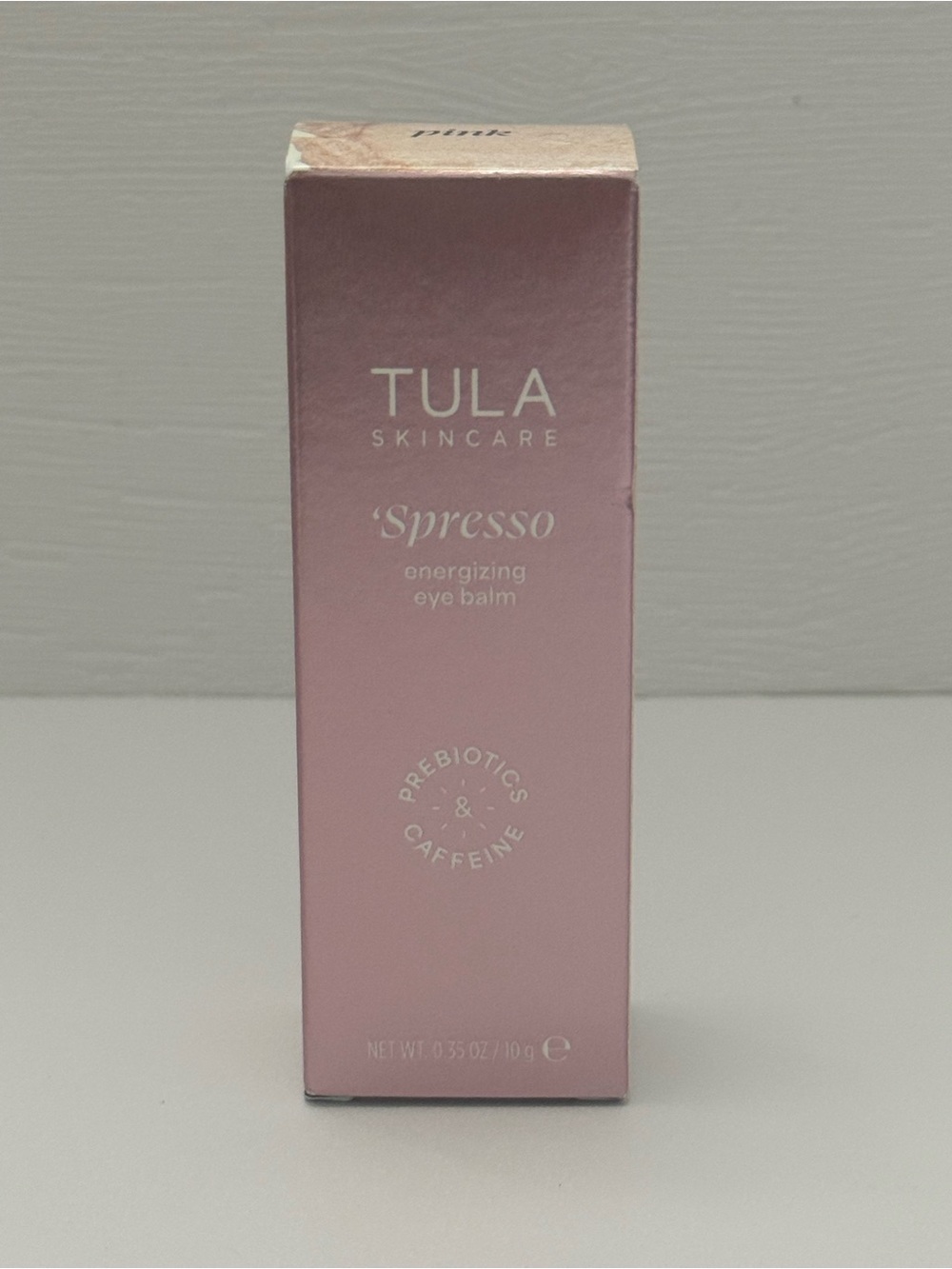 TULA Skin Care ‘Spresso Energizing Eye Balm, Pink Energizing & Hydrating 0.35oz - Picture 5 of 9